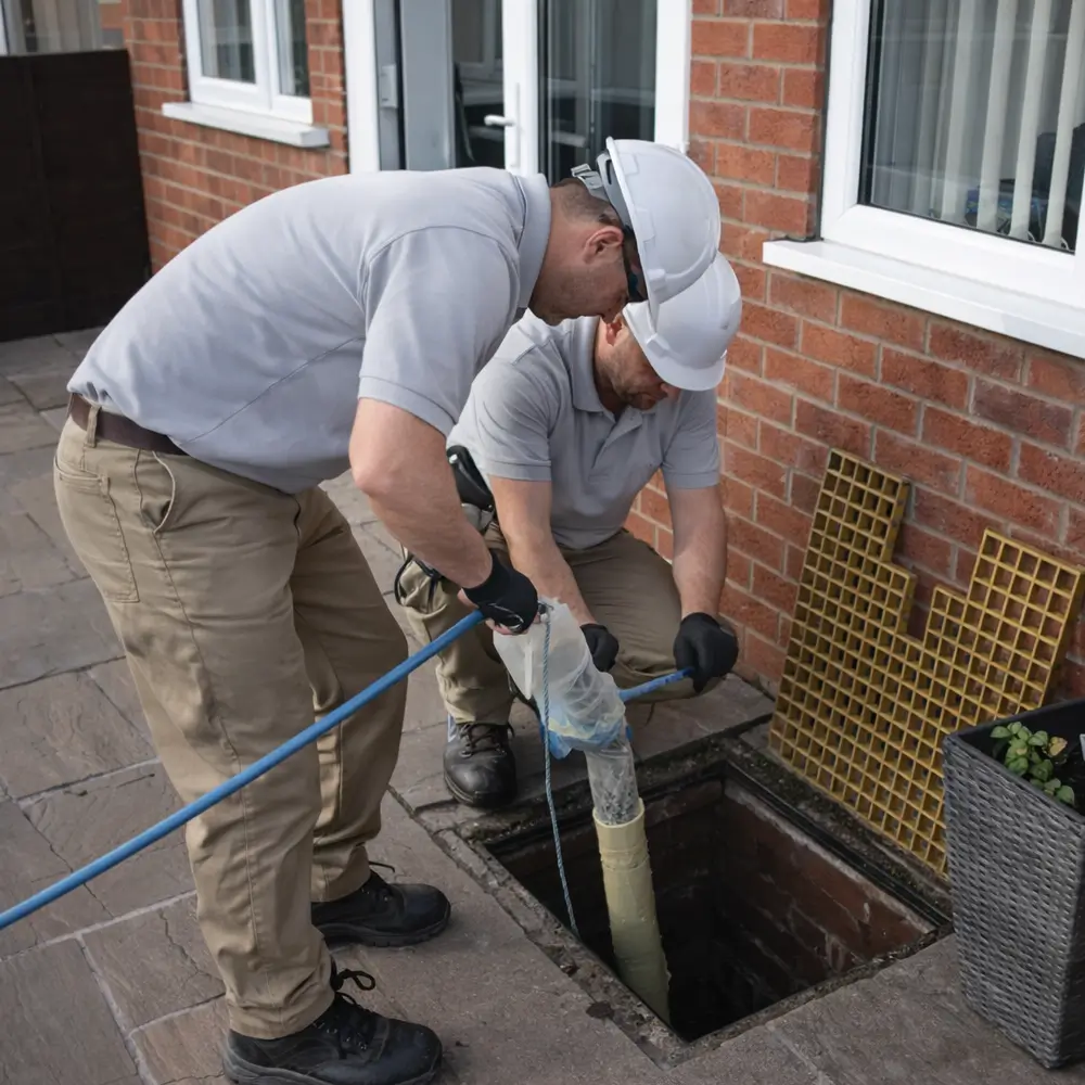 Blocked drain repair service in Folkestone